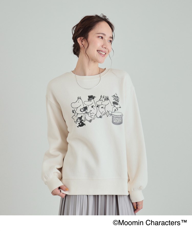 シューラルー(SHOO・LA・RUE)の【MOOMIN】【SHOO WARM】裏起毛プリントスウェット9