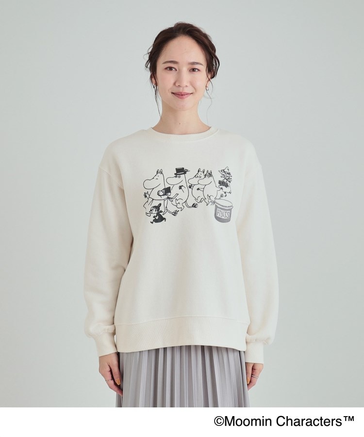 シューラルー(SHOO・LA・RUE)の【MOOMIN】【SHOO WARM】裏起毛プリントスウェット13