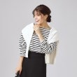 シューラルー(SHOO・LA・RUE)の【洗える】ロングシーズン活躍 ベーシックロンT ブラック(319)