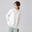 シューラルー(SHOO・LA・RUE)の【洗える】スリット入り 前後差 ボックスシルエット ニット5