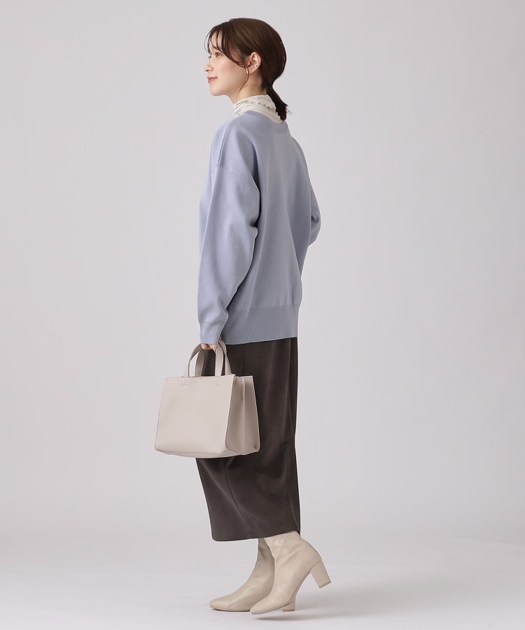 シューラルー(SHOO・LA・RUE)の【高レビュー/前後2WAY/気温対策に】軽くて柔らかい スポンディッシュ カーディガン41