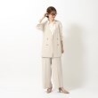 シューラルー(SHOO・LA・RUE)の【UVカット/抗菌防臭/吸水速乾】ゆる さら ふわり フレンチリネンブレンド 前あきシャツ7