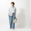 シューラルー(SHOO・LA・RUE)の【UVカット/抗菌防臭/吸水速乾】ゆる さら ふわり フレンチリネンブレンド 前あきシャツ33