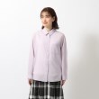 シューラルー(SHOO・LA・RUE)の【UVカット/抗菌防臭/吸水速乾】ゆる さら ふわり フレンチリネンブレンド 前あきシャツ45