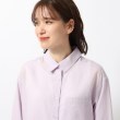 シューラルー(SHOO・LA・RUE)の【UVカット/抗菌防臭/吸水速乾】ゆる さら ふわり フレンチリネンブレンド 前あきシャツ48