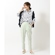シューラルー(SHOO・LA・RUE)の【UVカット/抗菌防臭/吸水速乾】ゆる さら ふわり フレンチリネンブレンド 前あきシャツ42