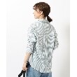 シューラルー(SHOO・LA・RUE)の【UVカット/抗菌防臭/吸水速乾】ゆる さら ふわり フレンチリネンブレンド 前あきシャツ32