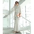 シューラルー(SHOO・LA・RUE)の【UVカット/抗菌防臭/吸水速乾】ゆる さら ふわり フレンチリネンブレンド 前あきシャツ54