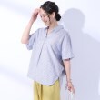 シューラルー(SHOO・LA・RUE)の【UV/抗菌防臭】ゆる さら ふわり フレンチリネンブレンド ドルマンシャツ17