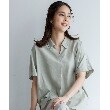 シューラルー(SHOO・LA・RUE)の【UV/抗菌防臭】ゆる さら ふわり フレンチリネンブレンド ドルマンシャツ51