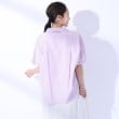 シューラルー(SHOO・LA・RUE)の【UV/抗菌防臭】ゆる さら ふわり フレンチリネンブレンド ドルマンシャツ23