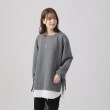 シューラルー(SHOO・LA・RUE)の【体型カバー】Aライン フェイクレイヤード トップス1