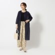 シューラルー(SHOO・LA・RUE)の【洗える/7分袖】ふんわり さらさら コットンシフォンシャツワンピース4