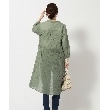 シューラルー(SHOO・LA・RUE)の【洗える/7分袖】ふんわり さらさら コットンシフォンシャツワンピース10