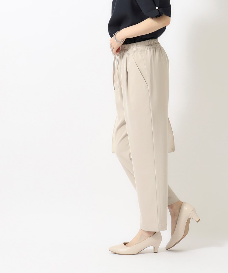 シューラルー(SHOO・LA・RUE)の【SS-3L】さらさらぷるん イージーテーパードパンツ15