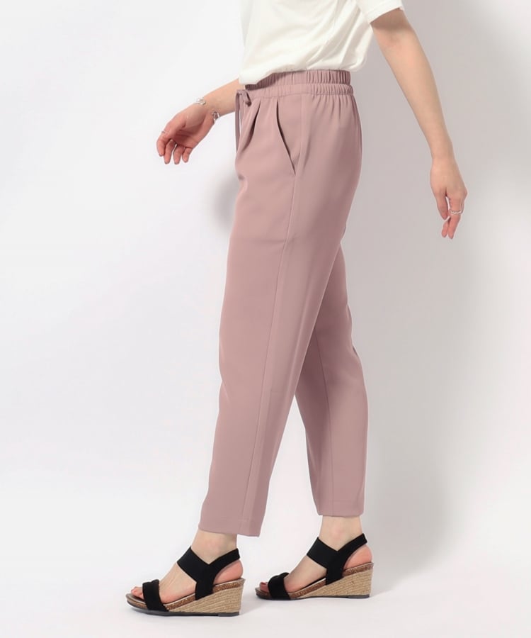 シューラルー(SHOO・LA・RUE)の【SS-3L】さらさらぷるん イージーテーパードパンツ28