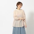 シューラルー(SHOO・LA・RUE)の【M-LL/洗える】ふんわり さらさら コットンシフォンシャツ26