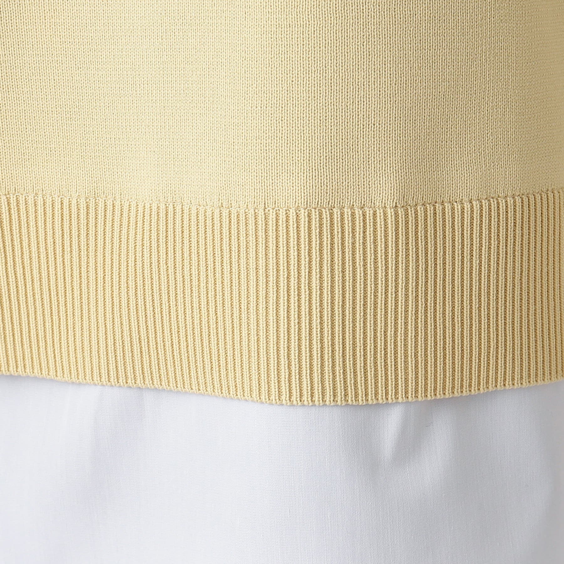 シューラルー(SHOO・LA・RUE)の一枚で簡単こなれ見え スポンディッシュ 裾レイヤード風ニット8