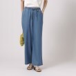 シューラルー(SHOO・LA・RUE)の【洗える】大人の柔らかデニムワイドパンツ1