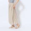 シューラルー(SHOO・LA・RUE)の【歩くたび揺れる】上品な透け感カラーボイルスカート6