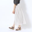 シューラルー(SHOO・LA・RUE)の【歩くたび揺れる】上品な透け感カラーボイルスカート18