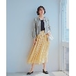 シューラルー(SHOO・LA・RUE)の【歩くたび揺れる】上品な透け感カラーボイルスカート39