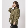 シューラルー(SHOO・LA・RUE)の【季節の変わり目に】 羽織るだけでこなれ見え ダブルポケット シャツジャケット10