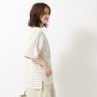 シューラルー(SHOO・LA・RUE)の【洗える】大人が一枚で着こなしやすい さらっとコットン五分袖Tシャツ10