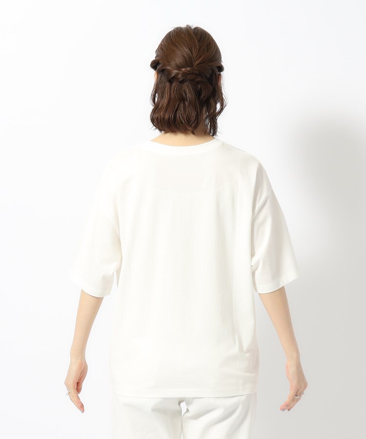 シューラルー(SHOO・LA・RUE)の【洗える/プチプラ/綿100％】グラフィック半袖ゆるTシャツ74