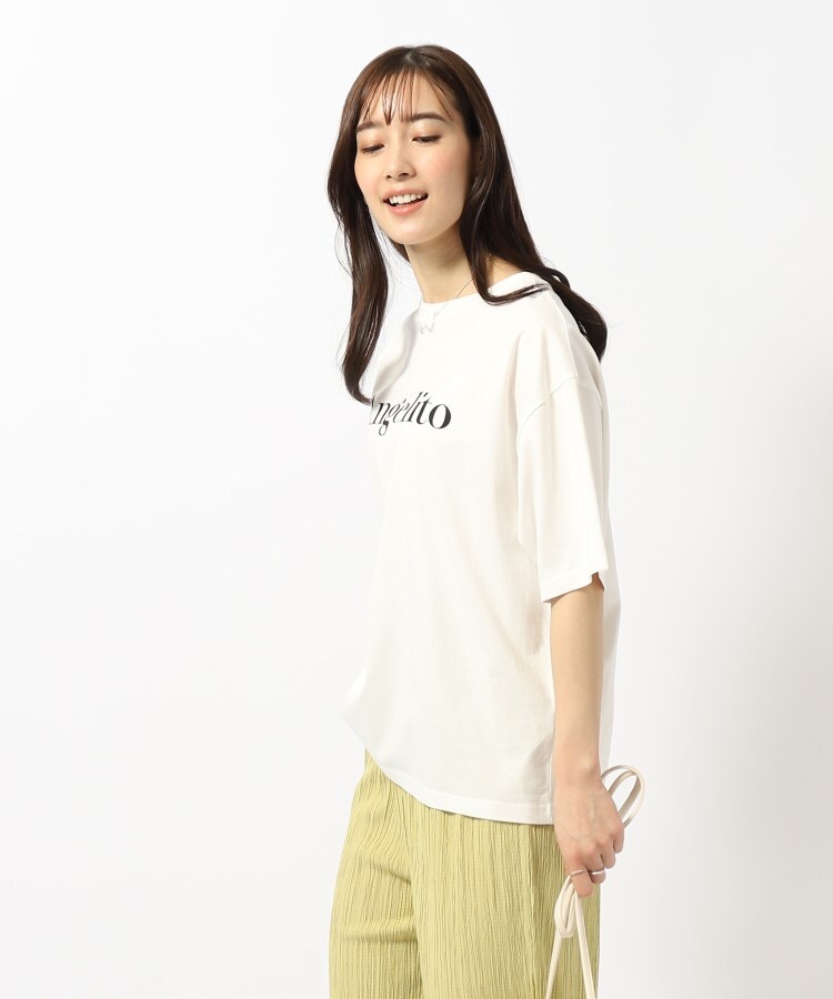 シューラルー(SHOO・LA・RUE)の【洗える/プチプラ/綿100％】グラフィック半袖ゆるTシャツ30