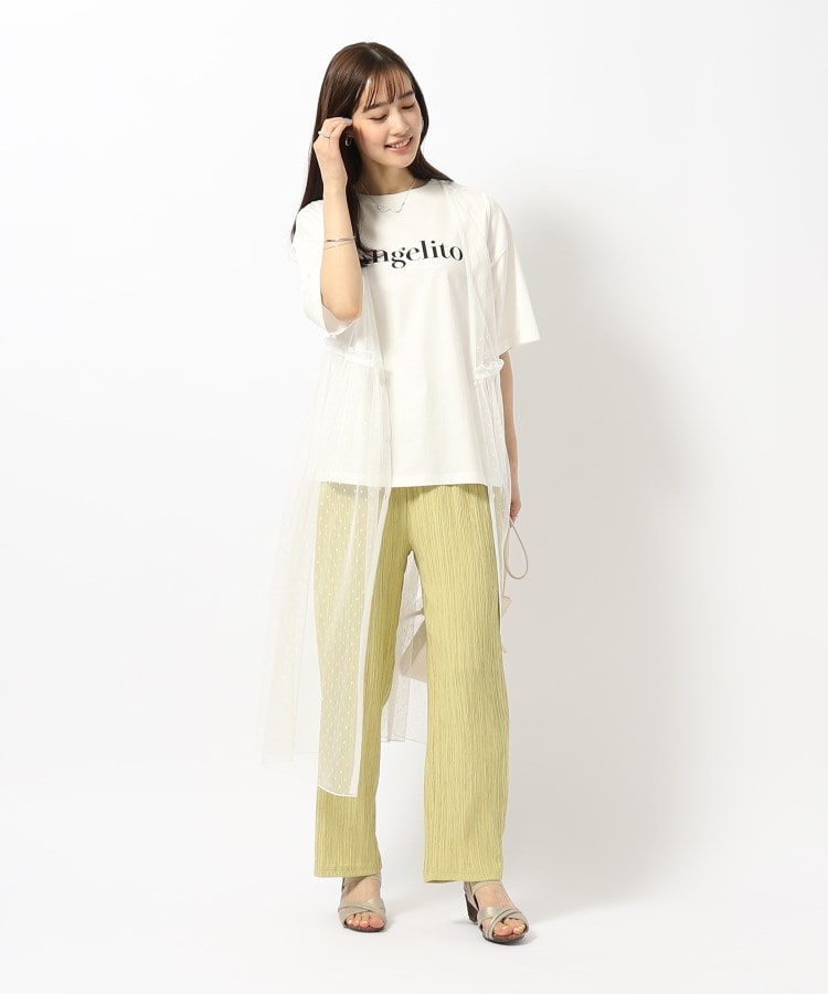 シューラルー(SHOO・LA・RUE)の【洗える/プチプラ/綿100％】グラフィック半袖ゆるTシャツ31