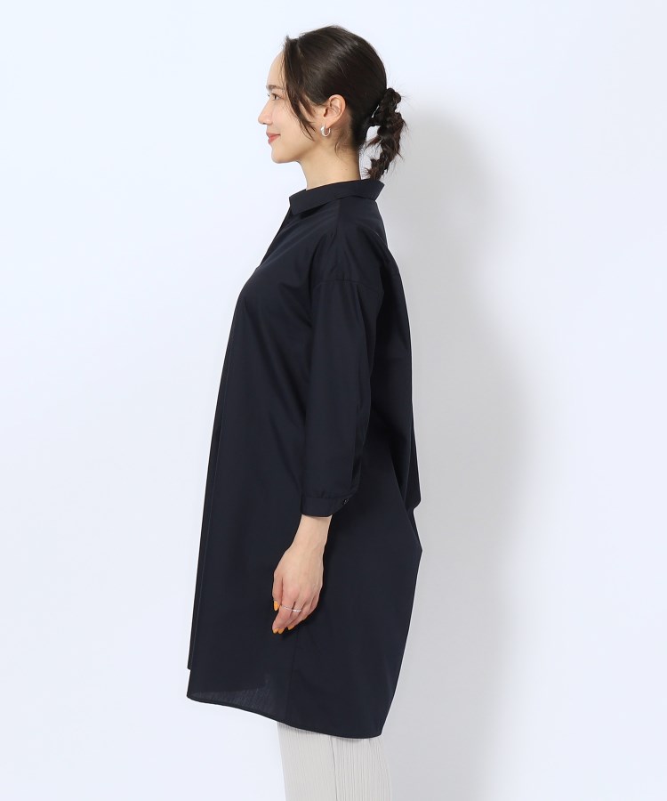 エシカルチュニックスキッパーシャツワンピース(チュニック エシカルチュニックスキッパーシャツワンピース(チュニック