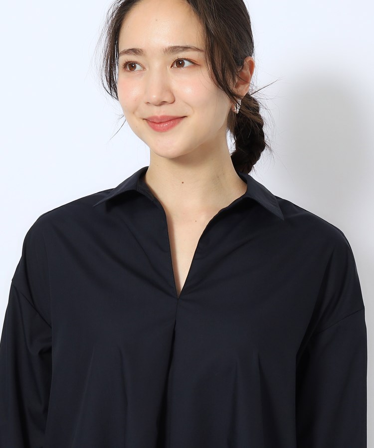 エシカルチュニックスキッパーシャツワンピース(チュニック エシカルチュニックスキッパーシャツワンピース(チュニック