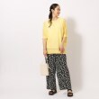 シューラルー(SHOO・LA・RUE)の【洗える/2点セット】大人の透け感 シアードルマンニット＋インナータンクトップ15