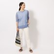 シューラルー(SHOO・LA・RUE)の【洗える/2点セット】大人の透け感 シアードルマンニット＋インナータンクトップ11