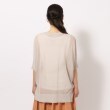 シューラルー(SHOO・LA・RUE)の【洗える/2点セット】大人の透け感 シアードルマンニット＋インナータンクトップ19
