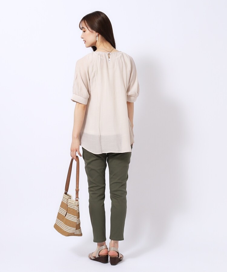 シューラルー(SHOO・LA・RUE)の【SS-3L/洗える/UV】無理せずスリム スキニーパンツ13