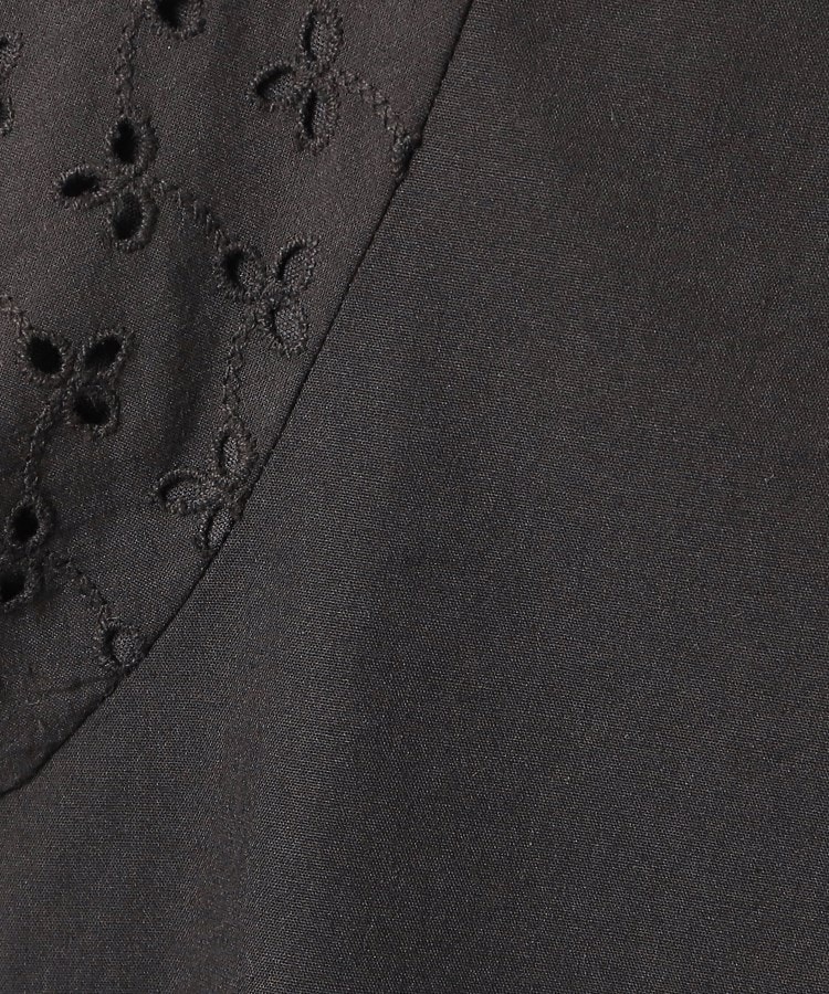 シューラルー(SHOO・LA・RUE)の【体型カバー/5分袖】刺繍レース パフ袖ブラウス8