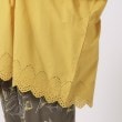 シューラルー(SHOO・LA・RUE)の【体型カバー/コットン100%】5分袖 スカラップレース刺繍ブラウス30