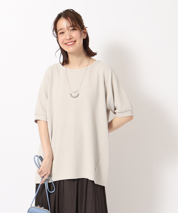 シューラルー(SHOO・LA・RUE)のさらっと心地よいふくれジャカードAライントップス13