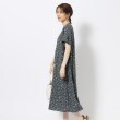 シューラルー(SHOO・LA・RUE)の首元をすっきり見せてくれる プリントワンピース2
