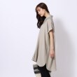 シューラルー(SHOO・LA・RUE)の【洗える/体型カバー】スキッパーシャツチュニック17