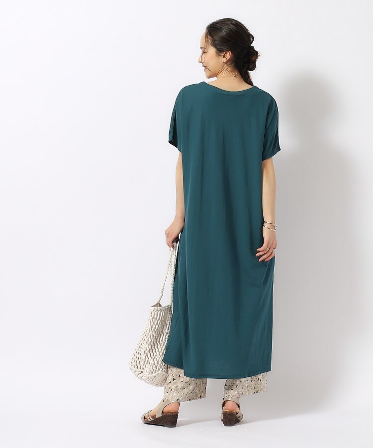 シューラルー(SHOO・LA・RUE)の【洗える】サッと着るだけでパッと決まる 切り替えカノコ ワンピース11