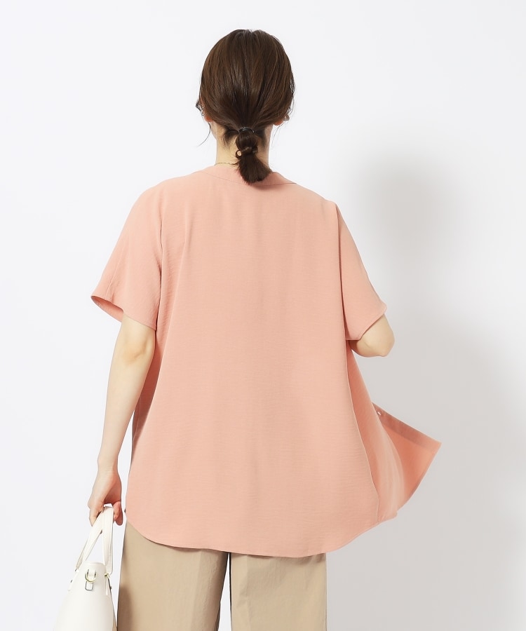 シューラルー(SHOO・LA・RUE)の【イージーケア】オンにもオフにも 前あきスキッパーシャツ15