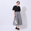 シューラルー(SHOO・LA・RUE)の【洗える/無理せずキレイ】オンオフ使える！タックスキッパーブラウス8