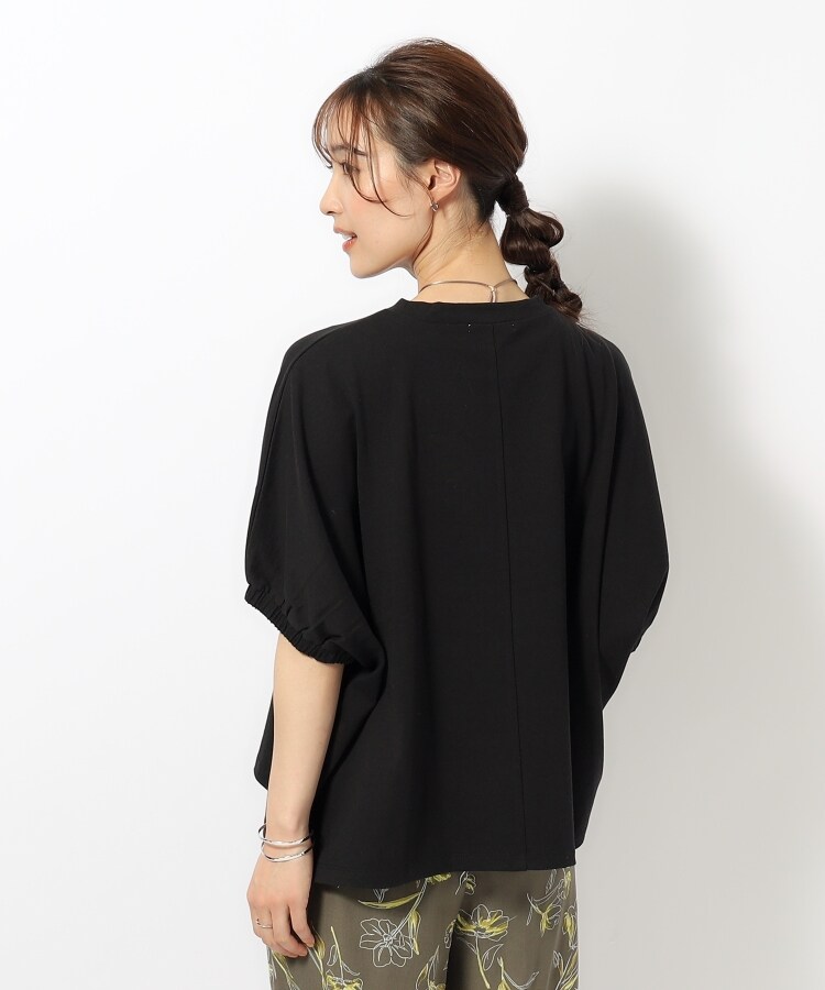 シューラルー(SHOO・LA・RUE)の【洗える】袖口ギャザー ゆるドルマントップス3