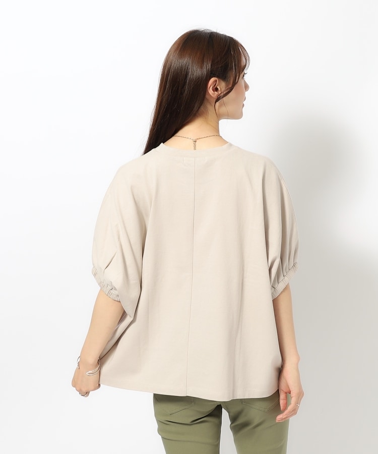 シューラルー(SHOO・LA・RUE)の【洗える】袖口ギャザー ゆるドルマントップス14