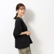 シューラルー(SHOO・LA・RUE)の【洗える】袖口ギャザー ゆるドルマントップス2