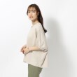 シューラルー(SHOO・LA・RUE)の【洗える】袖口ギャザー ゆるドルマントップス13