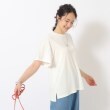 シューラルー(SHOO・LA・RUE)の【洗える/接触冷感】ひんやりつるん お袖レースTシャツ9